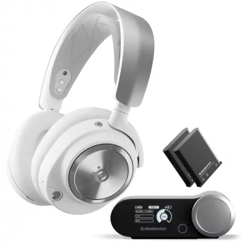 Headset STEELSERIES 61524 wired circumaural balta head-band headphones