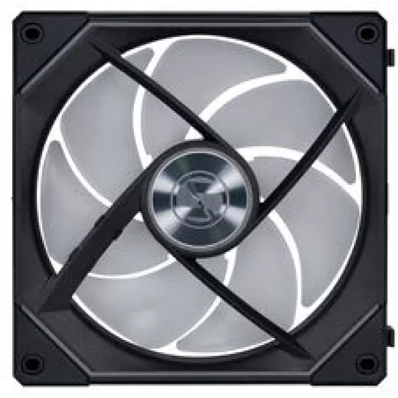 LIAN LI UNI FAN SL-INF 140 ARGB Reverse Blade PWM 3-Pack - Melns