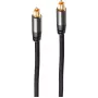 Audio kabelis TOSLINK ShiverPeaks BS20-45155 1.5m Melns
