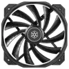 Dzesēšanas ventilators SILVERSTONE SST-SF160B 160 mm melns aksiālais ventilators
