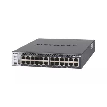 NETGEAR M4300-24X pārvaldīts L3 10G Ethernet (100/1000/10000) 1U melns