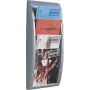 Žurnālu plaukts PaperFlow K540615 Sudraba