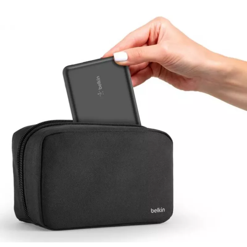 Belkin BoostCharge - Powerbank + AC barošanas bloks - 20000 mAh - PD - 3 izejas porti (24 pin USB-C, 2 x USB)