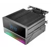 Gaisa dzesētājs TACENS Mars Gaming MCPU-LCD, 120 mm ventilators, TDP 300 W, atbalsta LGA1700/1200/115x/1366 un AM4/AM5, melns