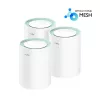Cudy M1300 3-PACK bezvadu tīkla sistēma Divu joslu (2.4 GHz / 5 GHz) Wi-Fi 5 (802.11ac) Balta 1 Iekšējā