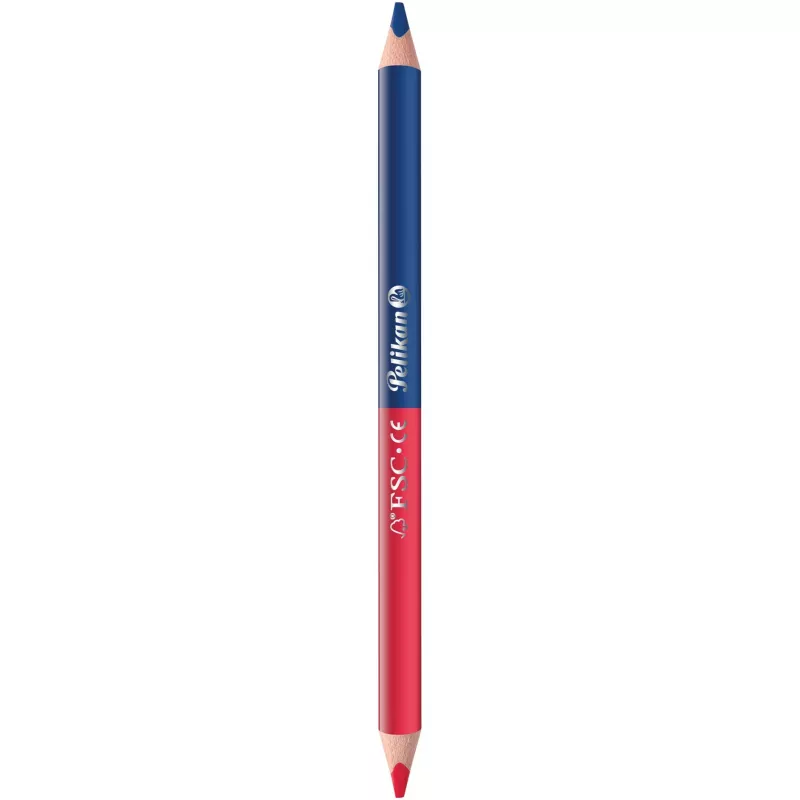 Krāsu zīmuļi Pelikan 811118 zils sarkans 2 gab.