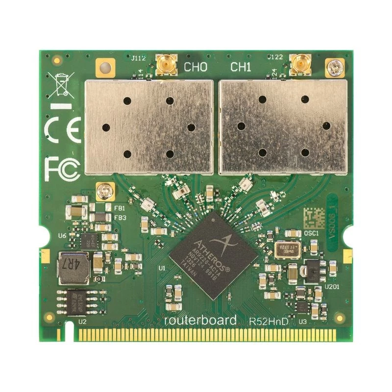 Tīkla karte MikroTik R52HND iekšējais WLAN