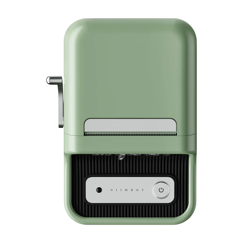 Niimbot B21 Pro portatīvais etiķešu printeris (zaļš)