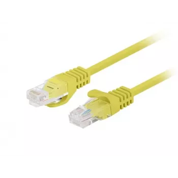 Fluke Passed Lanberg patchcord cat.6 UTP 0.25 m dzeltens 10 iepakojums