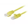 Fluke Passed Lanberg patchcord cat.6 UTP 0.25 m dzeltens 10 iepakojums