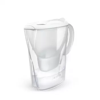 Ūdens filtra krūze BRITA Marella ar Maxtra Pro kārtridžu, 2,4 L ūdens tvertne, balta, ergonomisks rokturis