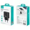 USB lādētājs usams USA001629 25W 1xUSB-C + 1xUSB-A ātra uzlāde