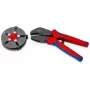 Presēšanas instruments Knipex 97 33 03 MultiCrimp PV savienotājiem MC4 un MC4 EVO2