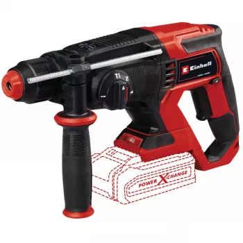 Power X-Change akumulatora rotācijas āmurs TE-HD 18/20 Li - Solo, 18 voltu (melns/sarkans, bez akumulatora un lādētāja, pārnēsājamā kastē)
