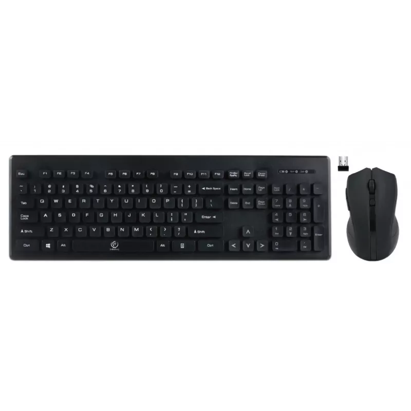 Bezvadu tastatūras un peles komplekts Millenium