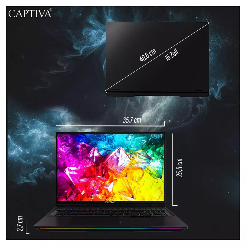CAPTIVA 95074 klēpjdators, modelis 95074