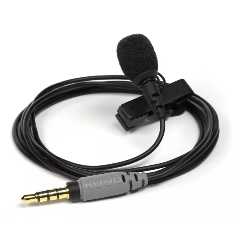 Lavalier mikrofonu RØDE smartLav+ — vadu, daudzvirzienu, 3,5 mm, 20–20 000 Hz, -35 dB jutība, 2 gab., pārnēsāšanas maciņš
