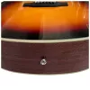 Elektroakustiskā ģitāra V-tone VEAG1 CE 4/4 Wood — pilna izmēra dreadnought, izgriezums, egles koka virsma, sarkankoka aizmugure un sāni, iebūvēts priekšpastiprinātājs