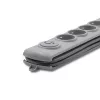 Pārsprieguma aizsargs Qoltec 50272 Pelēks 5 maiņstrāvas ligzdas 230V 3m