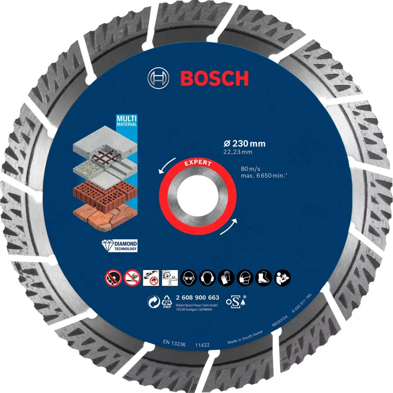 Bosch 2608900663 ripzāģa asmens 23 cm 1 gab.