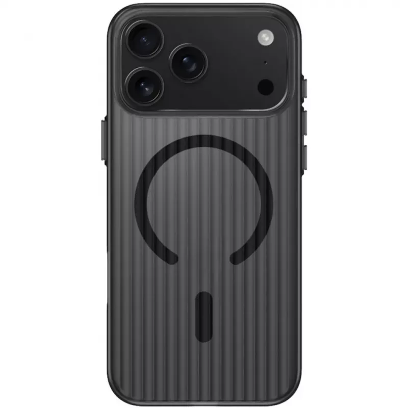 4smarts dizaina maciņš Aero iPhone 17 Pro Max, melns (541642)