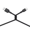 USB A uz USB C kabelis Aukey CB-NAC1, 1 m, pīts neilons, USB PD 60W, USB 2.0