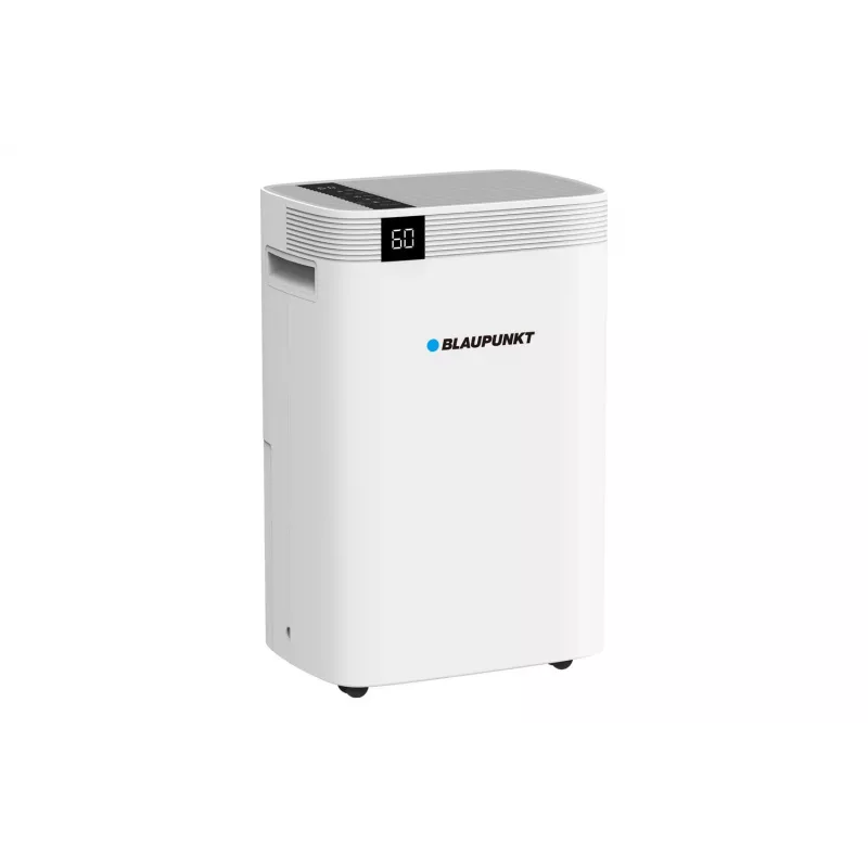 Gaisa sausinātājs BLAUPUNKT ADH601 — 2,5 l tvertne, 16 l/24h, 245 W, 48 dB, Wi‑Fi, 20–40 m², balts