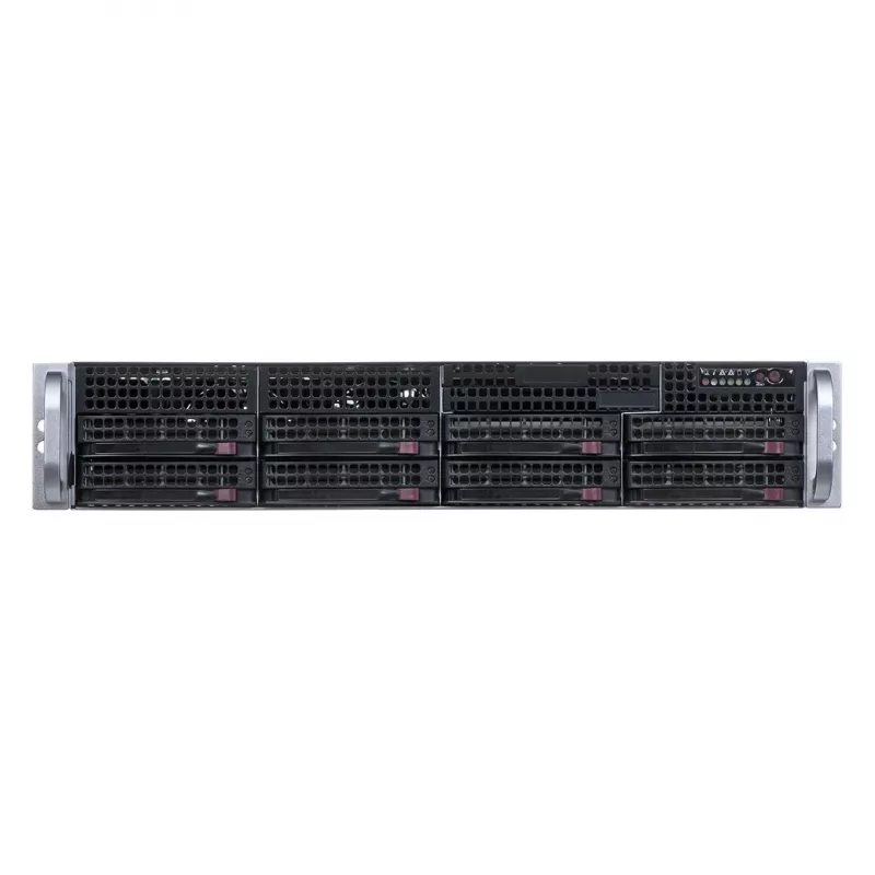 Supermicro 825TQC-R802LPB statīvu servera korpuss, melns