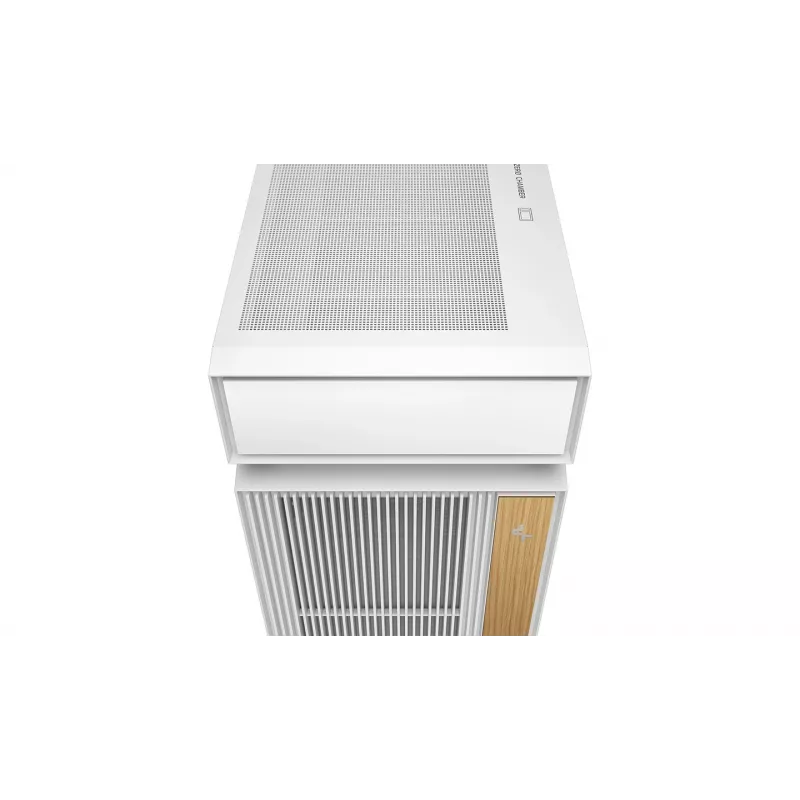 PC korpuss DeepCool CL660 WH Balts — ATX/Micro-ATX/Mini-ITX, rūdīts stikls, atbalsta ATX/PS2/SFX/SFX‑L barošanas blokus