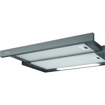 Zem iebūvējams tvaika nosūcējs Elica ELITE 14 LUX 50 BL — 500 mm, alumīnija tauku filtrs, maksimālā nosūkšana 650 m³/h, troksnis 62 dB, LED apgaismojums 2700 K