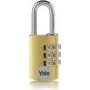 YALE YE3CB/38/131/1/GO piekaramā atslēga 38 mm zelta kombinētā atslēga (YE3CB/38/131/1/GO)