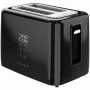 Elektriskais tosters, melns, 220-240V, 50-60Hz, 780-930W, 2 sloti, 3 režīmi, 7 grauzdēšanas līmeņi