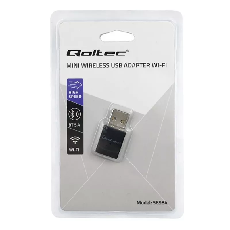 Bezvadu WiFi adapteris standarts AX BT 5.4
