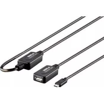 Renkforce RF-4752800 USB kabelis 7,5 m USB 2.0 USB A USB C melns (RF-4752800)