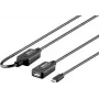 Renkforce RF-4752800 USB kabelis 7,5 m USB 2.0 USB A USB C melns (RF-4752800)