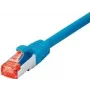 Tecline 715003B Ethernet komutācijas kabelis zils