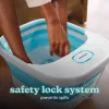 Kāju spa HoMedics FB-70BL-EB — salokāma kompakta kāju vanna lietošanai mājās