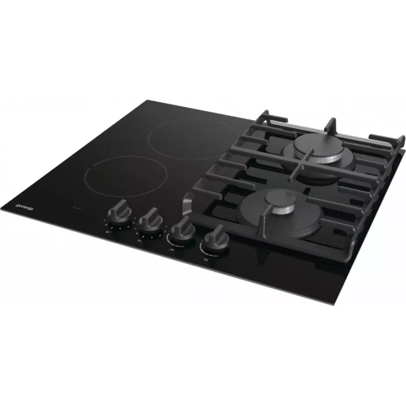Gorenje GCE691BSC Melns Iebūvējams 60 cm Kombinētais 4 zonas