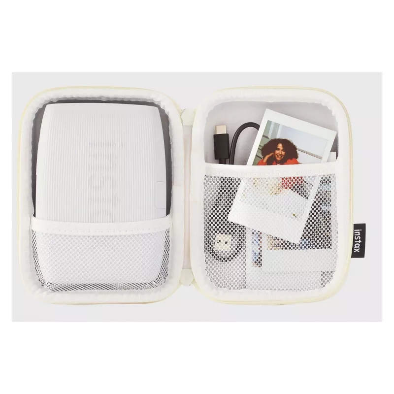 Aizsargmaciņš Fujifilm Instax mini Link 3 — māla balts