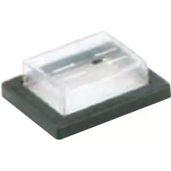 Putekļu pārsegs Bachmann 924.118 melns caurspīdīgs