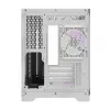 Datora korpuss Darflash FT418 + 6 aRGB ventilatori (balts)