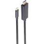 shiverpeaks ®-BASIC-S--USB Aanschusskabel, HDMI-A spraudnis uz USB Type C spraudni, 8K60Hz, 1,8 m (BS10-61025)