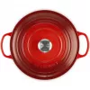 Le Creuset Signature 6,7 l apaļš, sarkans