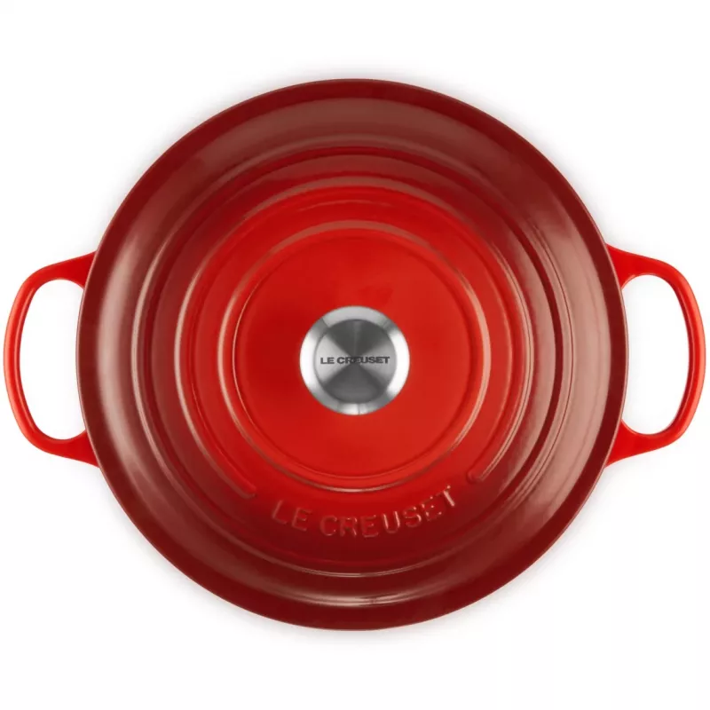Le Creuset Signature 6,7 l apaļš, sarkans