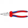 Knipex 08 25 185 kombinētās knaibles ar smailiem žokļiem