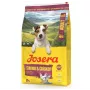 Sausā suņu barība JOSERA Mini Adult Salmon & Chicken 10 kg — pilnvērtīga sausā barība maziem pieaugušiem suņiem, 26% olbaltumvielu, 16% tauku