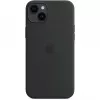 Apple iPhone 14 Plus Silikona maciņš ar MagSafe - Midnight