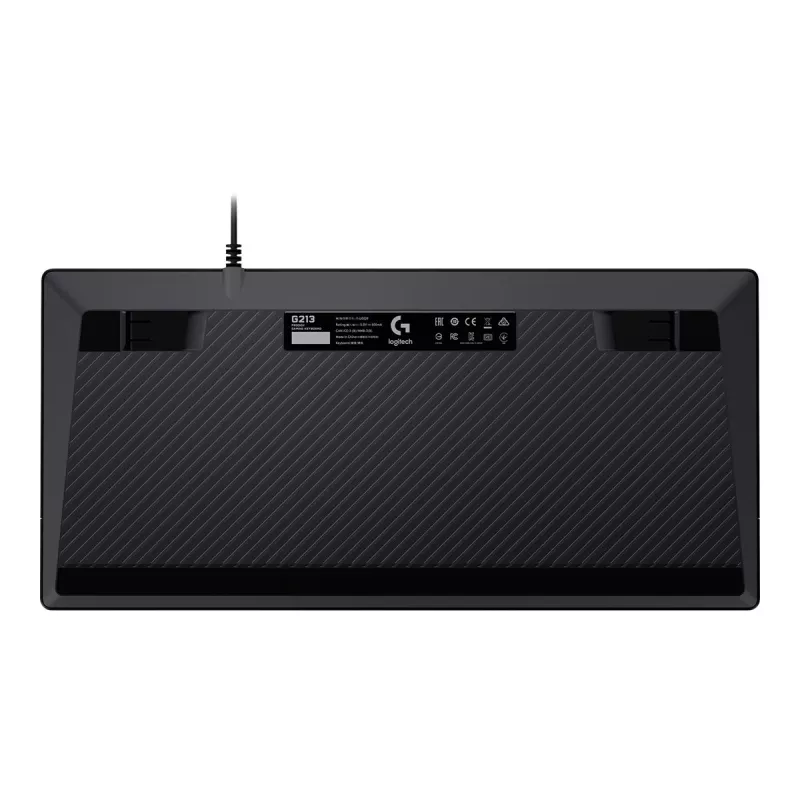 Spēļu tastatūra Logitech G G213 Prodigy RGB LED pilna izmēra, vadu