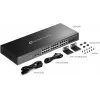 TP-Link Omada SG5428X tīkla slēdzis Pārvaldāms L3 Gigabit Ethernet (10/100/1000) Melns