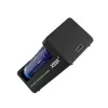 XTAR divu slotu Li-ion bateriju lādētājs 18650 elementiem, USB-C ieeja, 2 sloti, melns, LED indikatori